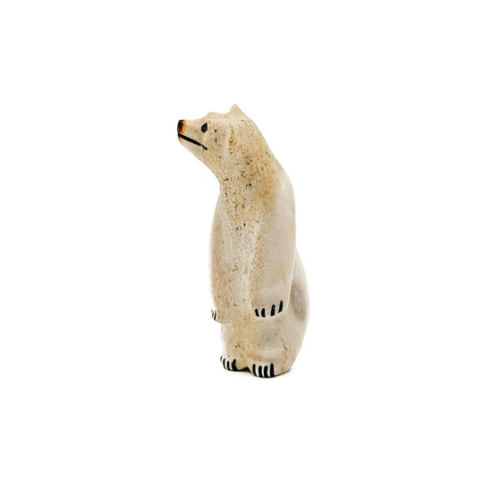 Standing White Bear By Raymond "Ramie" Haloo