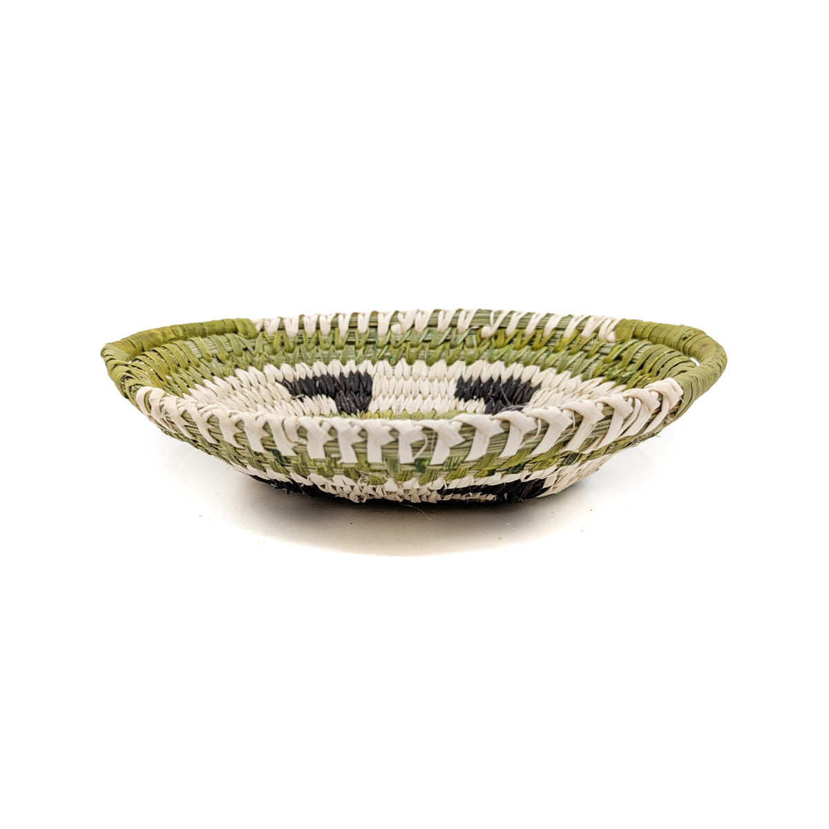 Oval Split Stitch Basket with Desert Tortoise Motif