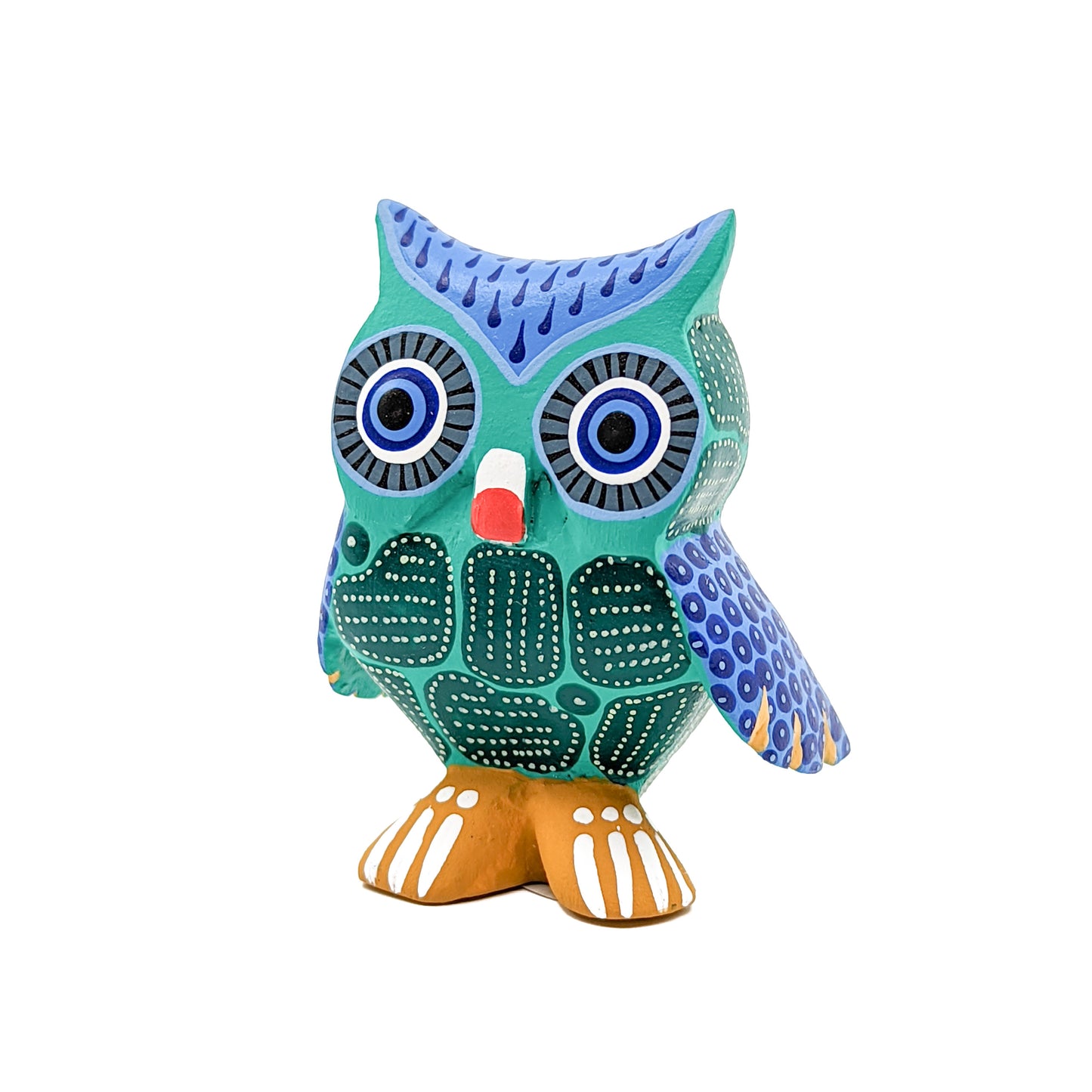 Green Mini Owl