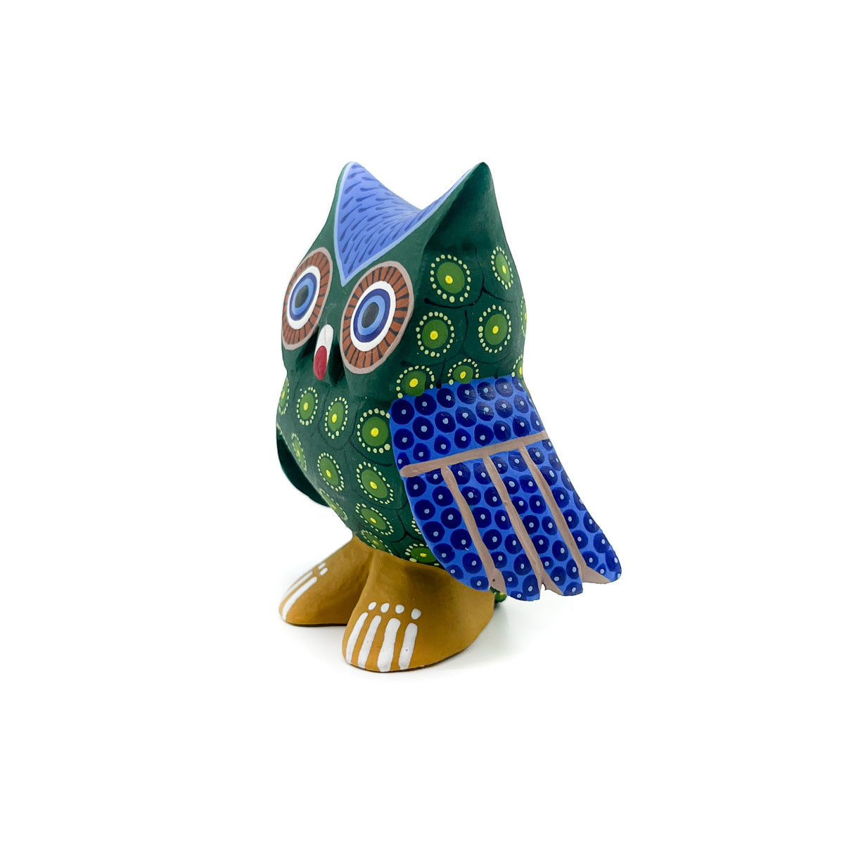 Blue & Green Spotted Owl