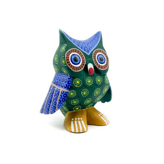 Blue & Green Spotted Owl