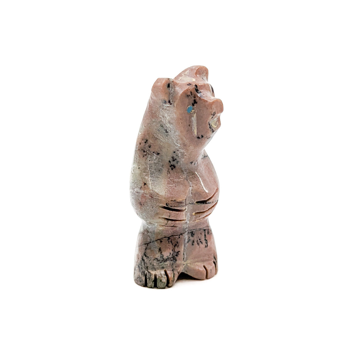 Dolomite Standing Bear Carving by Tim Lementino – Native-Seeds-Search