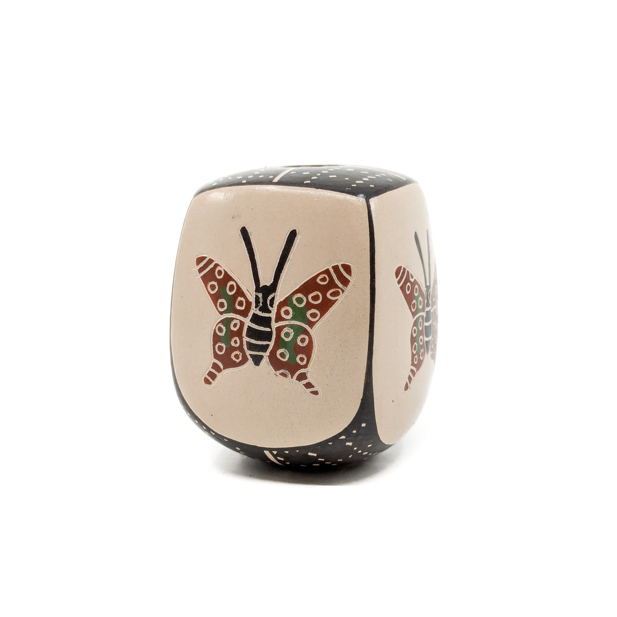 Four Sided Butterfly Seed Pot