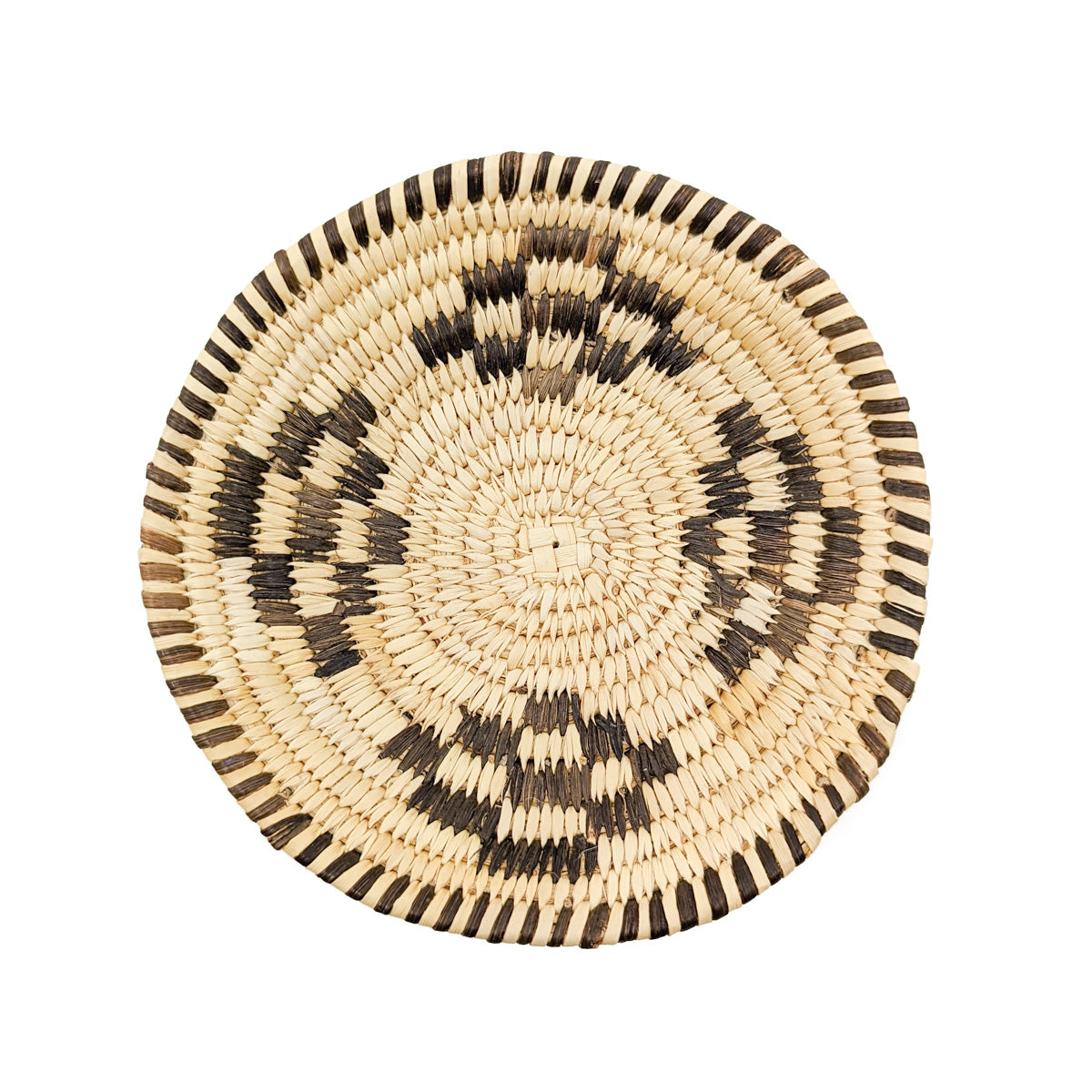 "Coyote Tracks" Tohono O'odham Basket - Circa 1980