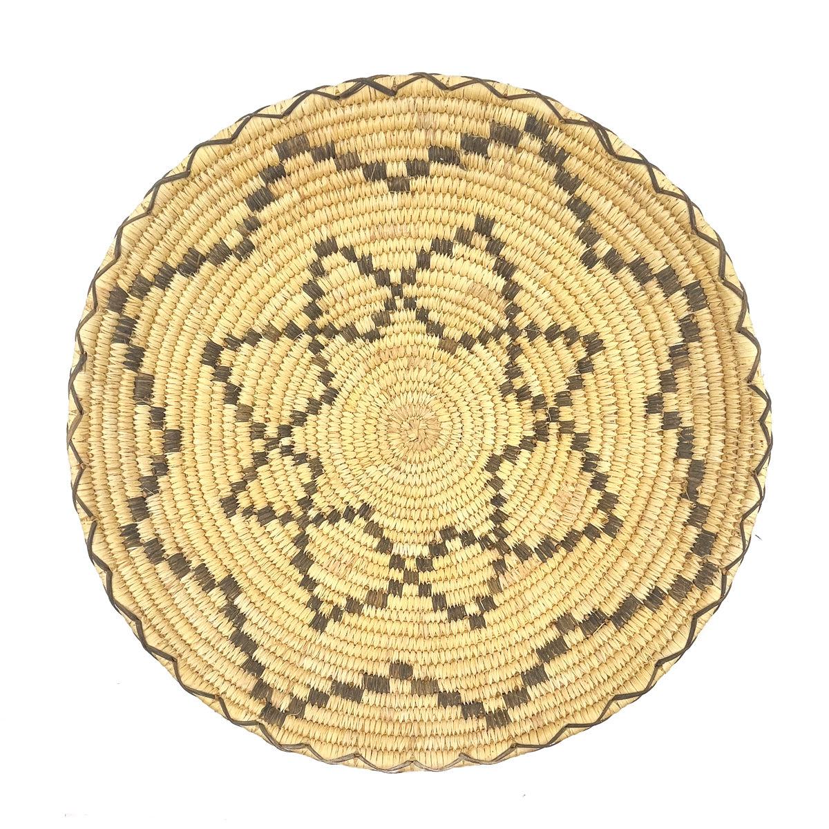 Vintage Tohono O'odham 8-Pointed Expanding Sun/Rosette