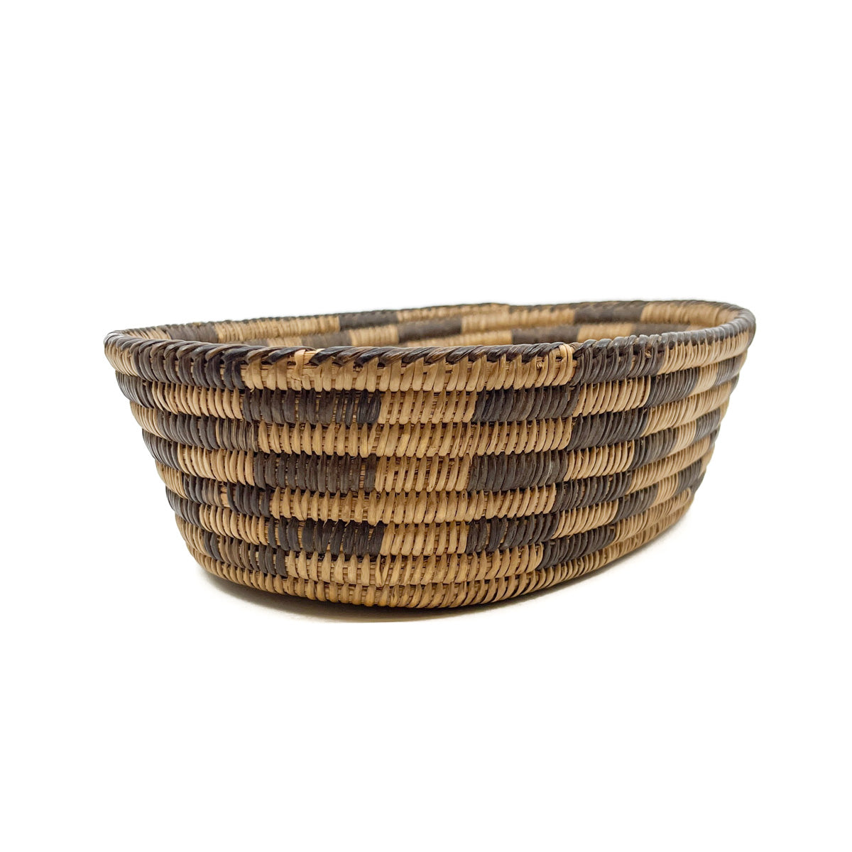 Vintage Willow Oval Coyote Tracks Basket - 1925