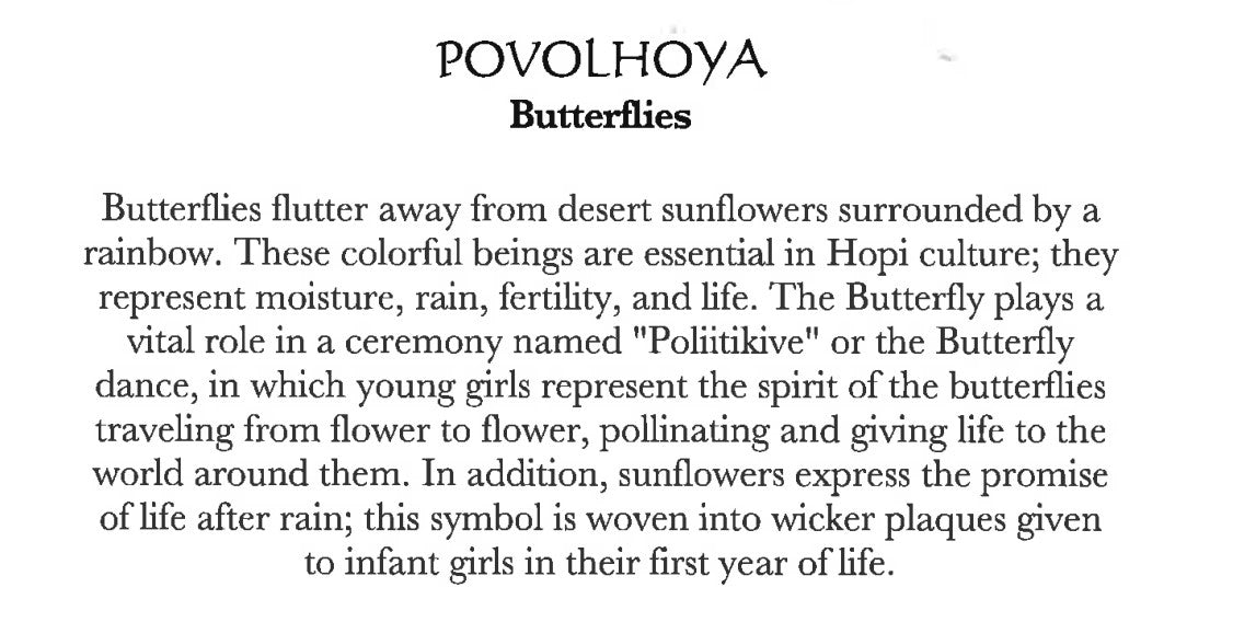 "Povolhoya (Butterflies)" Card by Gerald A. A. Dawavendewa