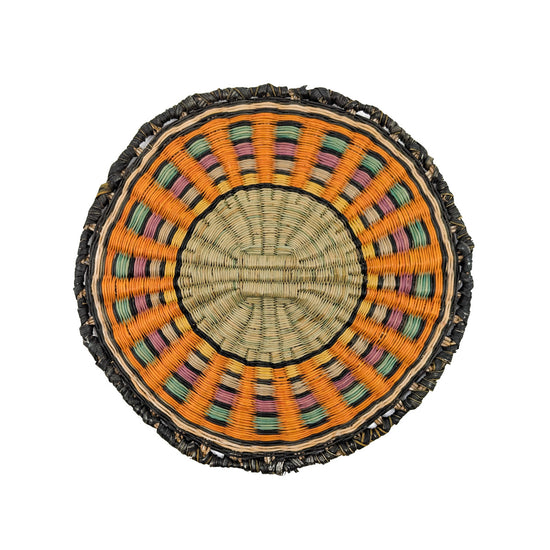 Hopi Wicker Polychrome Basket