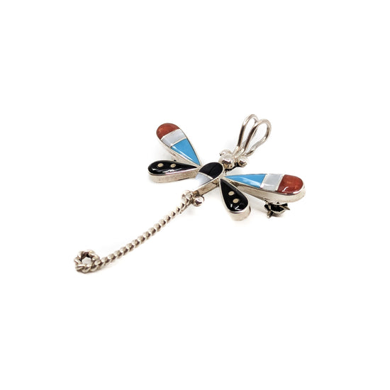 Zuni Dragonfly Pin/pendant