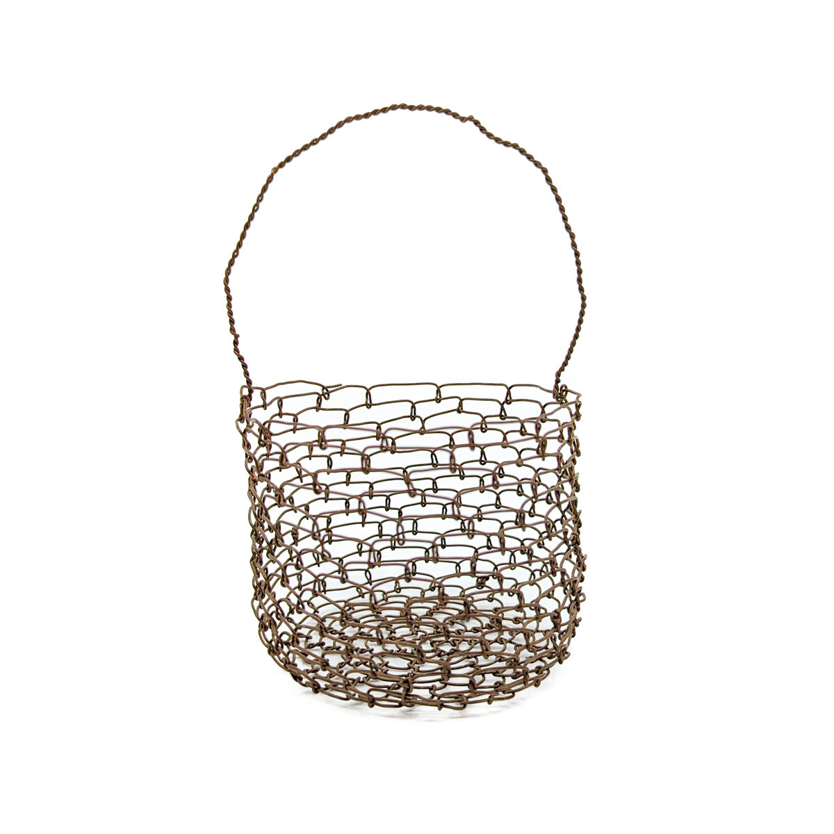 Medium Yoreme (Mayo) Wire Basket – Native-Seeds-Search